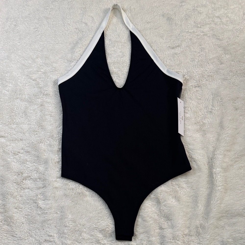 NWT‎ Womens Black Bodysuit